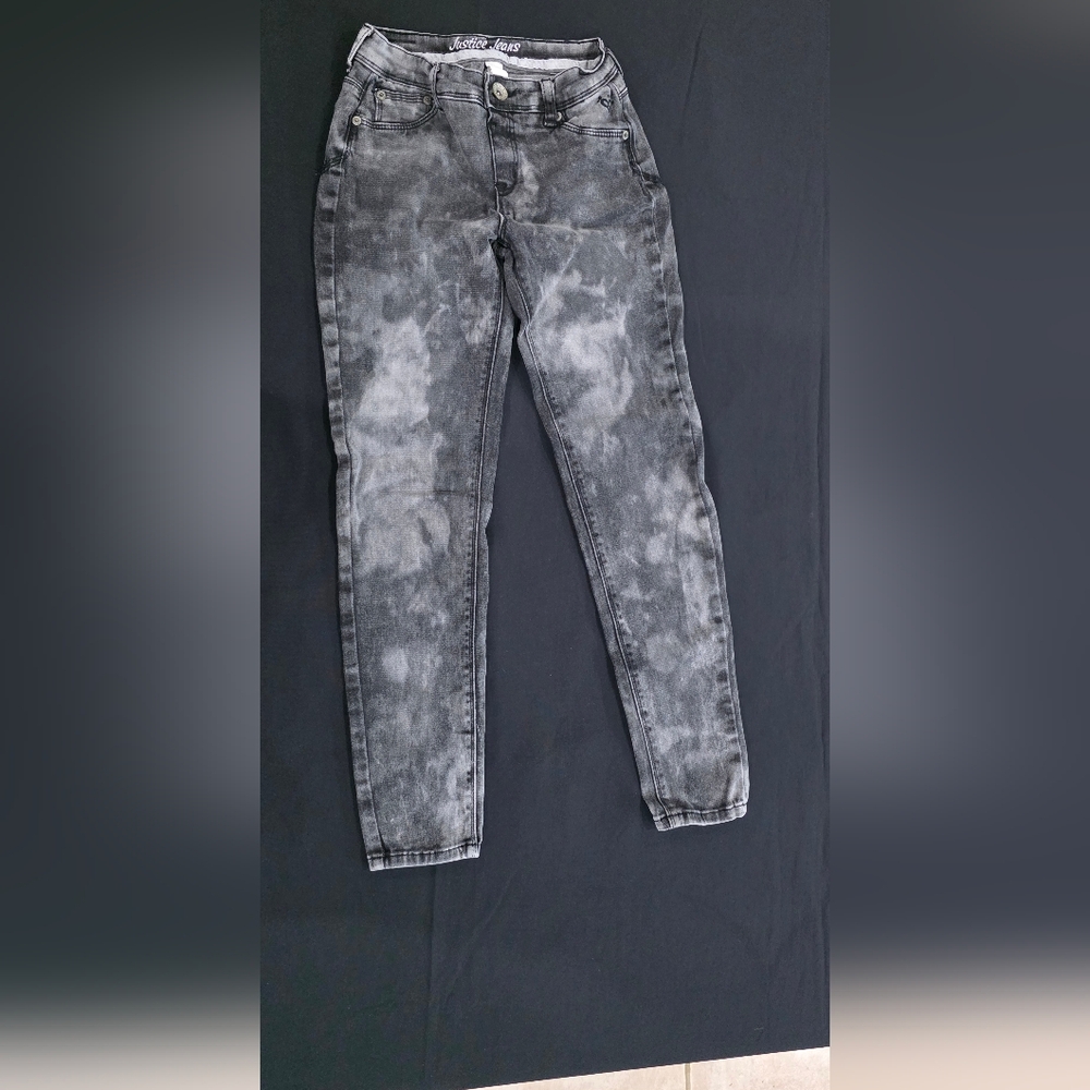 Girl's Skinny Gray Jeans